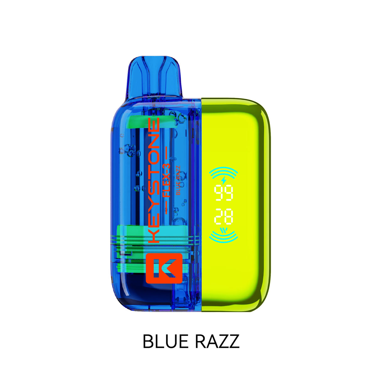 Keystone Flex-3 Pod 68K Starter Kit - Blue Razz