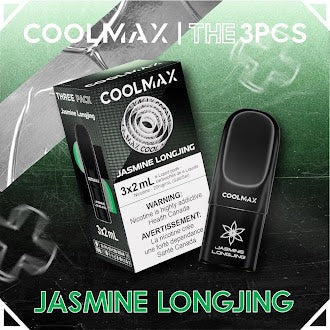 Coolmax Prefilled Pod 3pcs Jasmine Longjing
