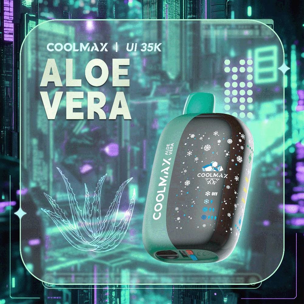 CoolMax UI35000 Disposable Vape Aloe Vera (Super Cool)