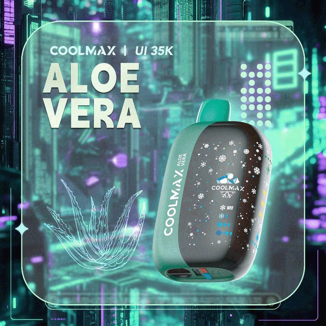 CoolMax UI35000 Disposable Vape Aloe Vera (Super Cool)