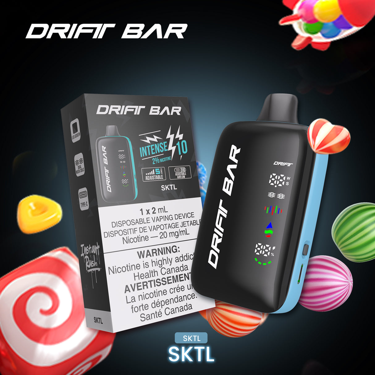 Drift Bar 40K(40000) Disposable SKTL