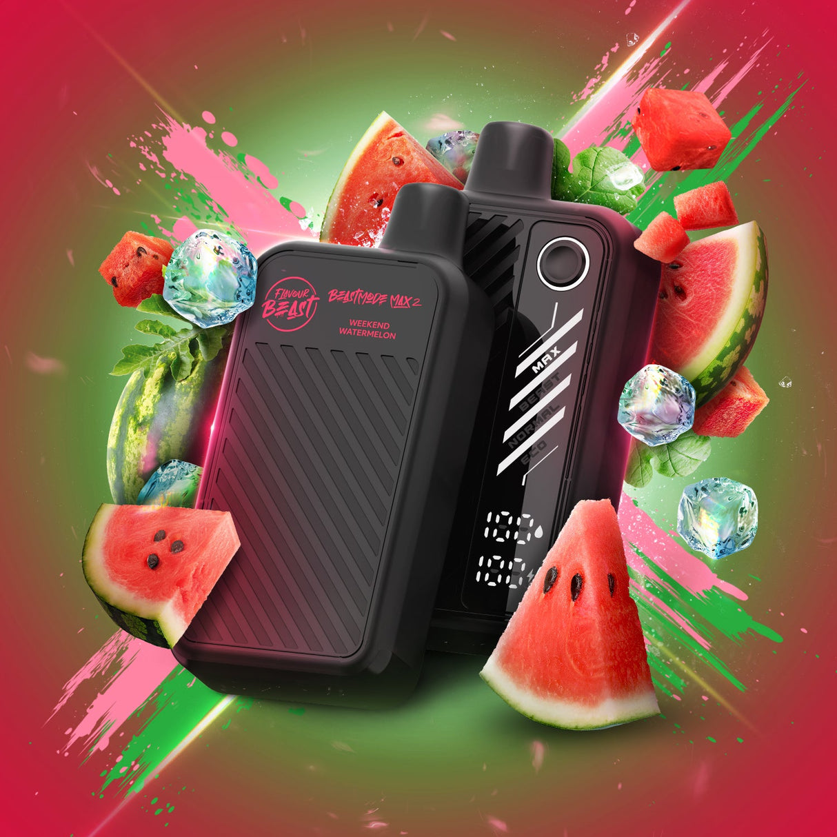 Flavour Beast Beast Mode Max 2 (50k) Disposable: Weekend Watermelon