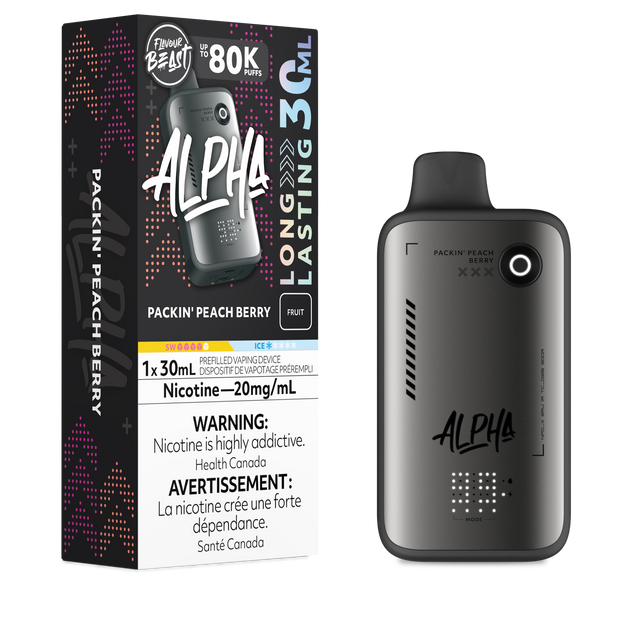 Flavour Beast Alpha 80K Disposable Packin Peach Berry