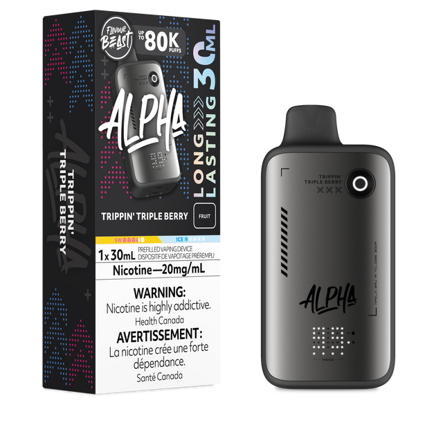 Flavour Beast Alpha 80K Disposable Trippin Triple Berry