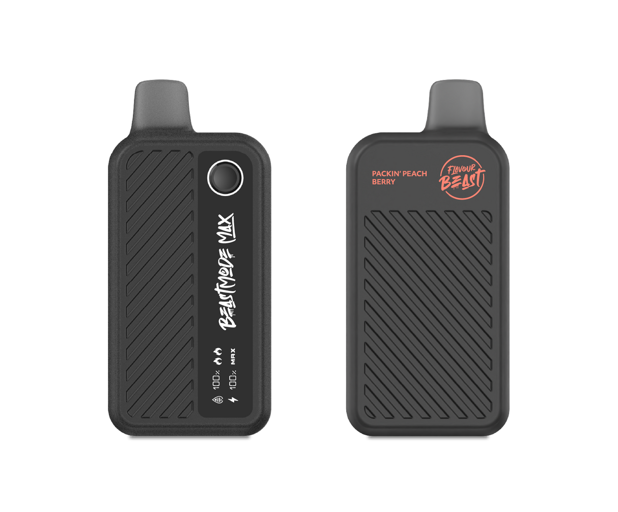 Flavour Beast Beast Mode Max 2 (50K) Disposable: Packin' Peach Berry