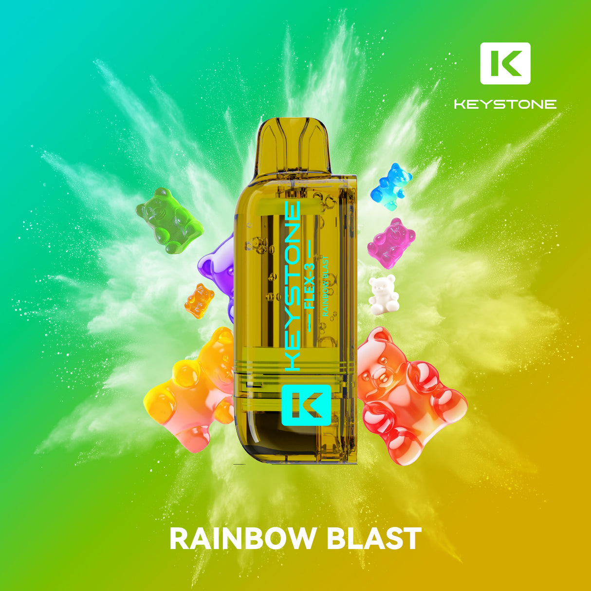 Keystone Flex-3 68K(68000) Pod Rainbow Blast