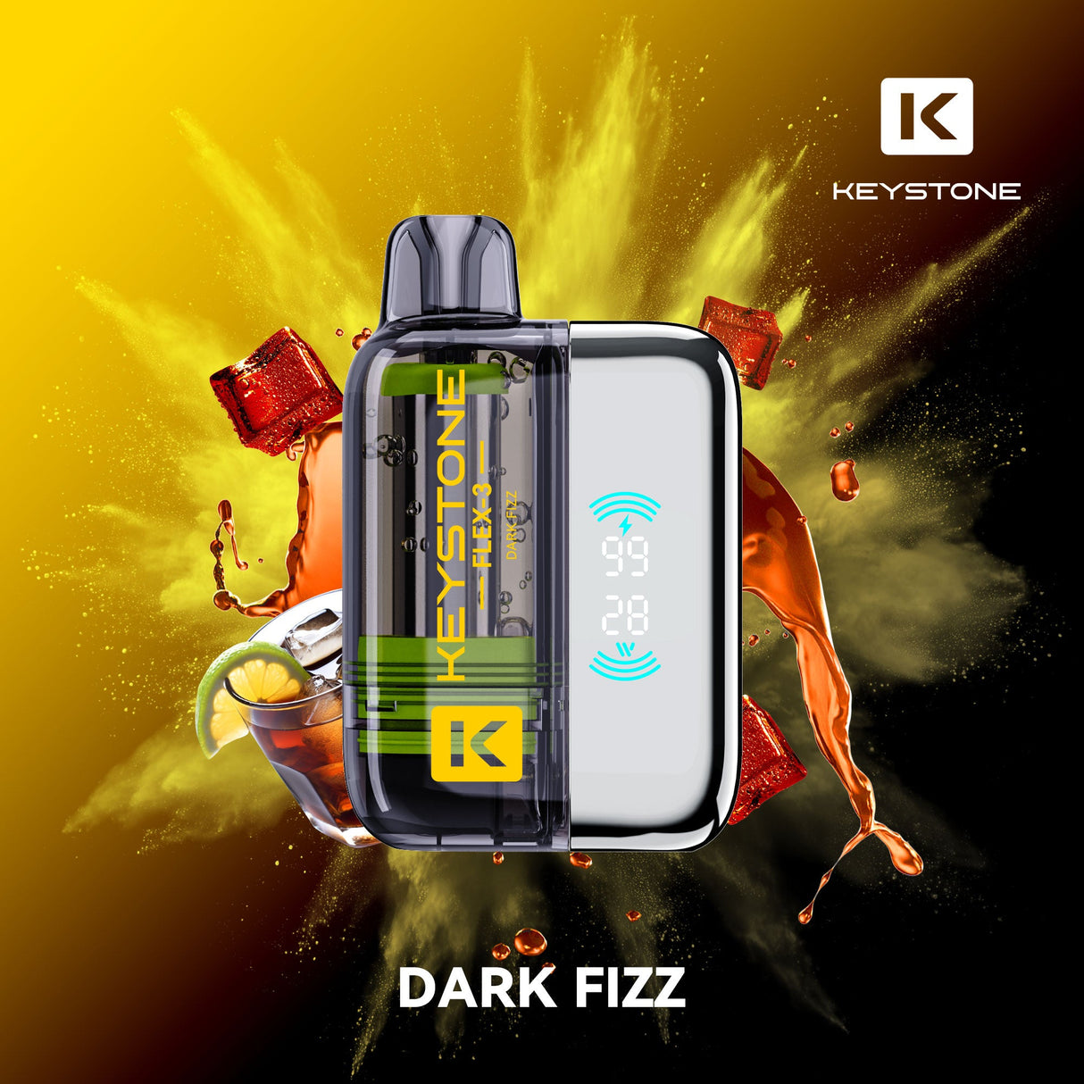 Keystone Flex-3 Pod 68K Starter Kit Dark Fizz