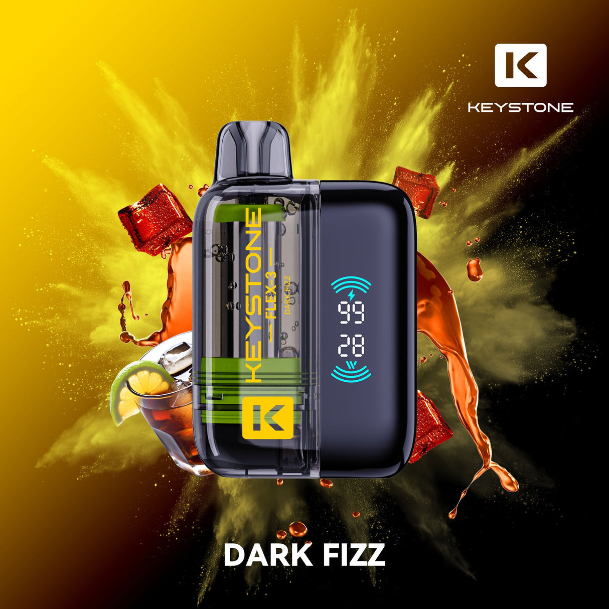 Keystone Flex-3 Pod 68K Starter Kit Dark Fizz