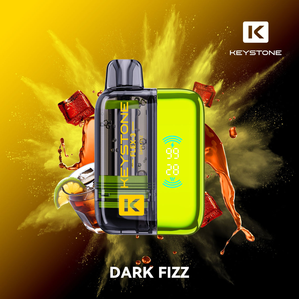 Keystone Flex-3 Pod 68K Starter Kit Dark Fizz