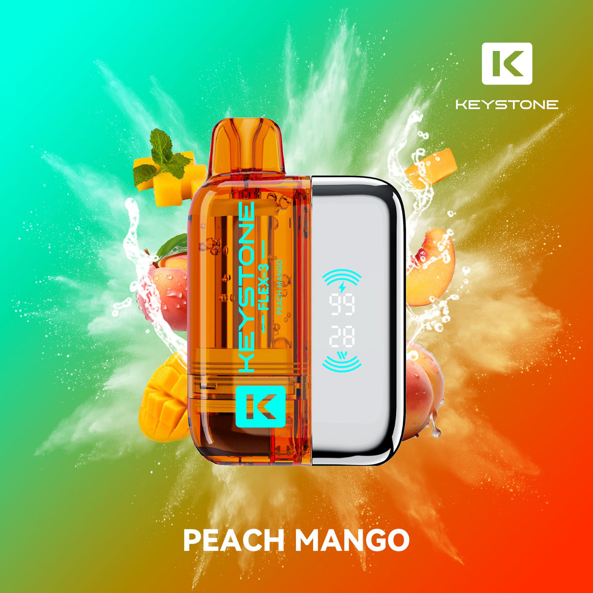 Keystone Flex-3 Pod 68K Starter Kit Peach Mango