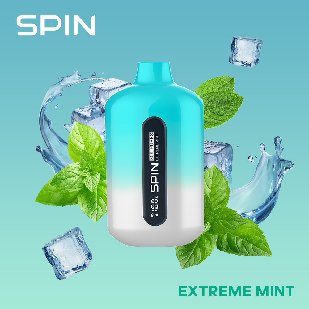 Spin 30K (30000) Disposable Vape Extreme Mint