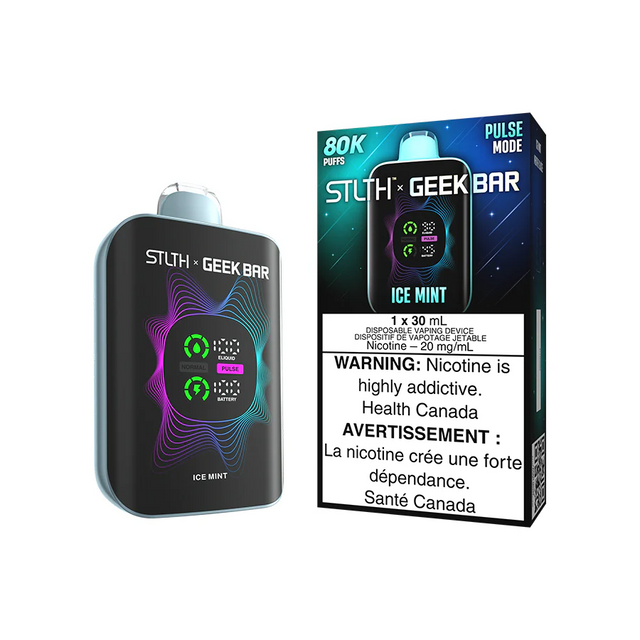 STLTH X GEEK BAR 80K Disposable Ice Mint