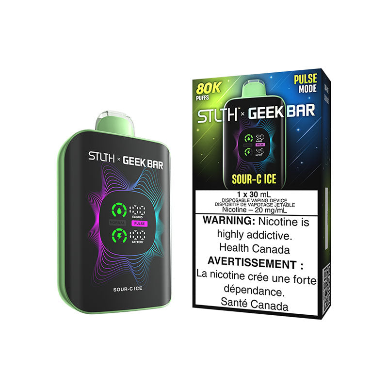 STLTH X GEEK BAR 80K Disposable Sour-C Ice