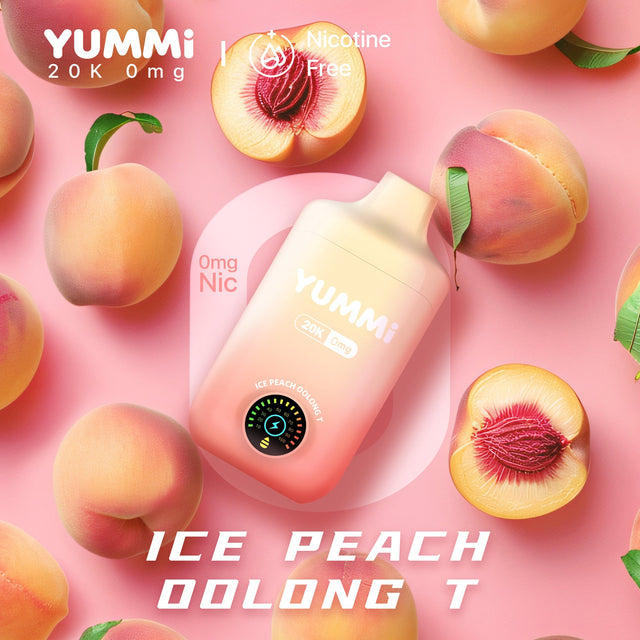 YUMMI 20K Disposable Vape Ice Peach Oolong T