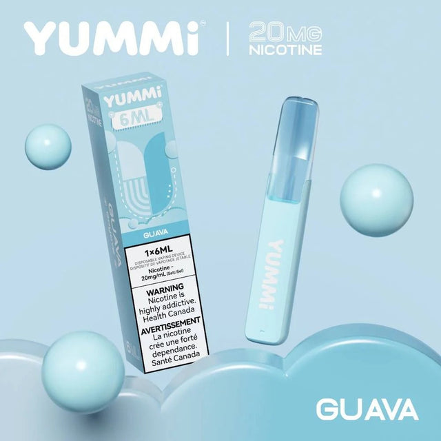 Yummi Dash 6ML Disposable Vape Guava (Super Cool)