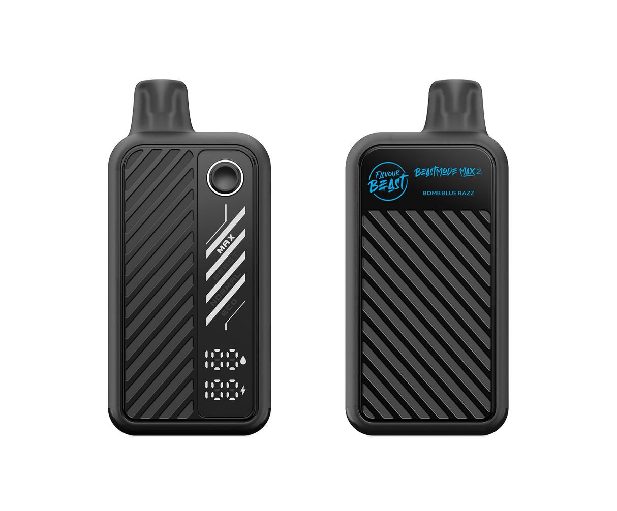 Flavour Beast Beast Mode Max x2 Disposable Bomb Blue Razz
