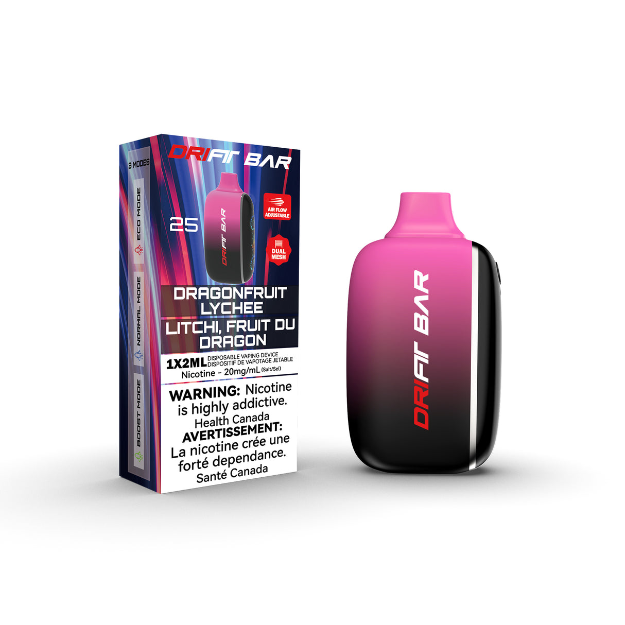 Drift Bar 25K(25000) Disposable DragonFruit Lychee