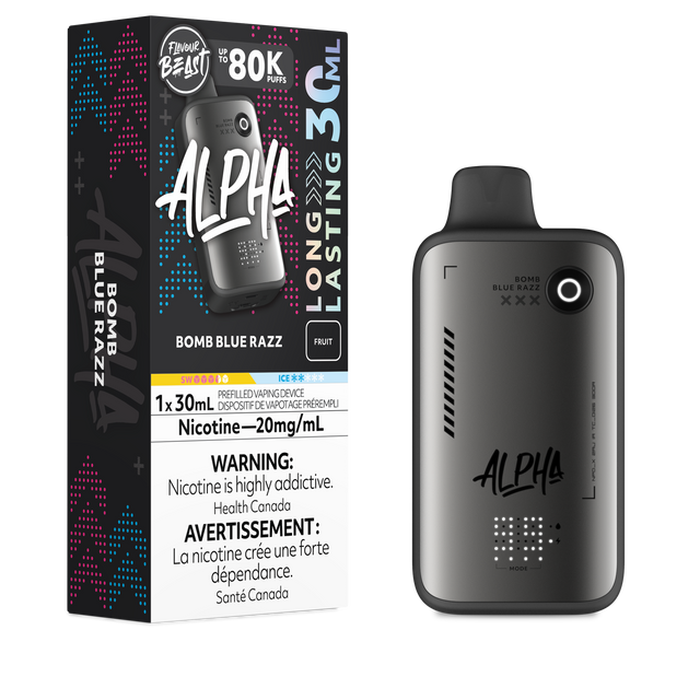 Flavour Beast Alpha 80K Disposable Bomb Blue Razz