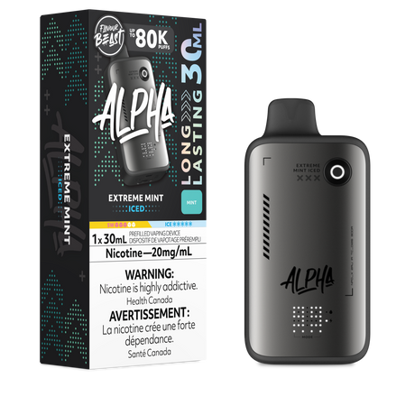 Flavour Beast Alpha 80K Disposable Extreme Mint Iced