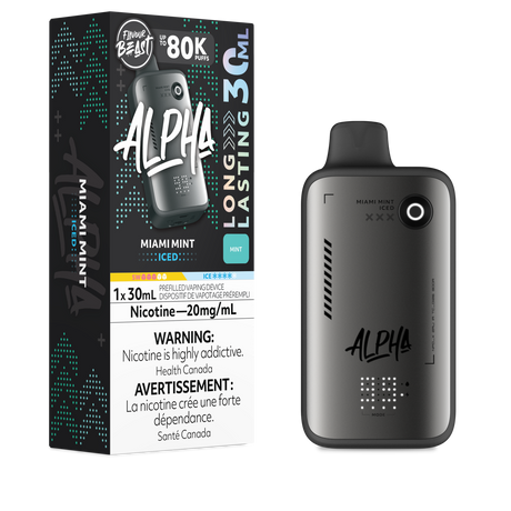 Flavour Beast Alpha 80K Disposable Miami Mint Iced