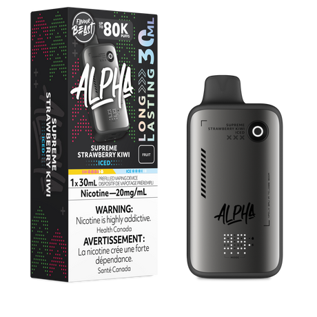 Flavour Beast Alpha 80K Disposable Supreme Strawberry Kiwi Iced