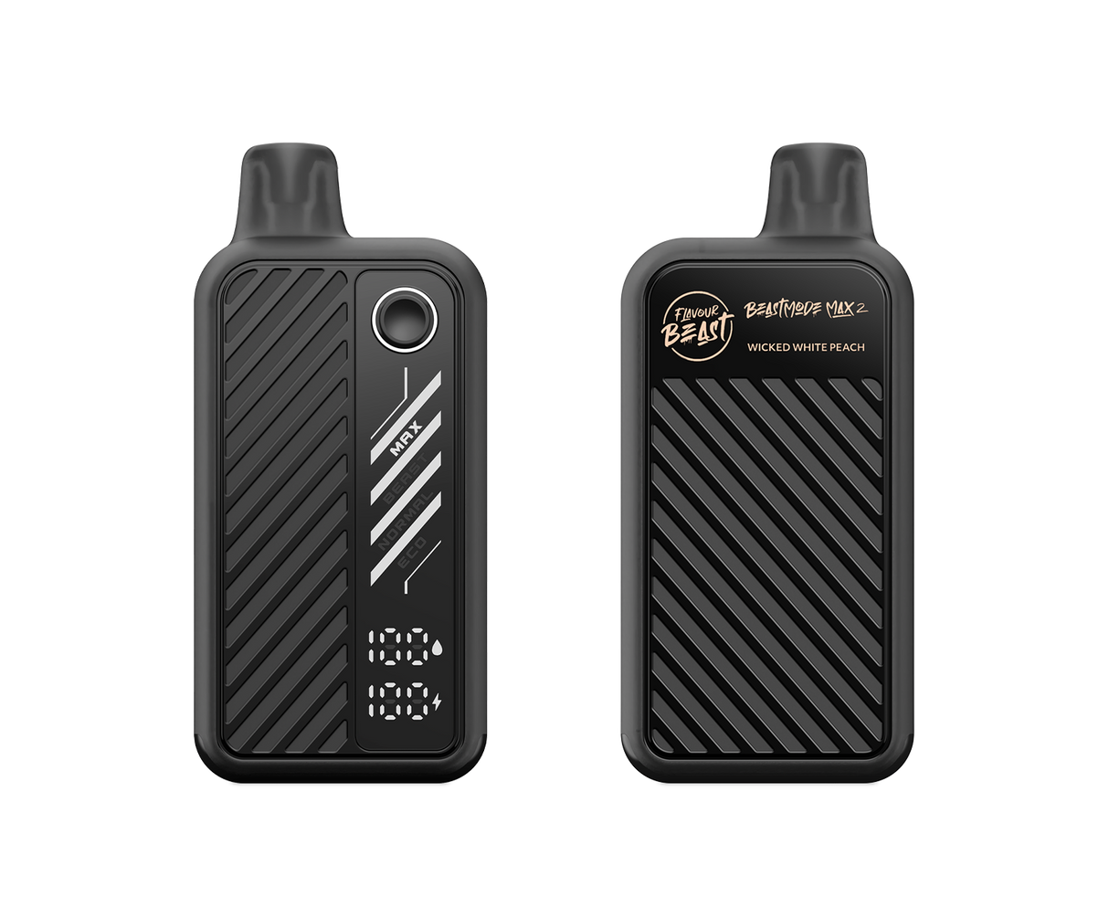 Flavour Beast Beast Mode Max 2 (50K) Disposable: Wicked White Peach