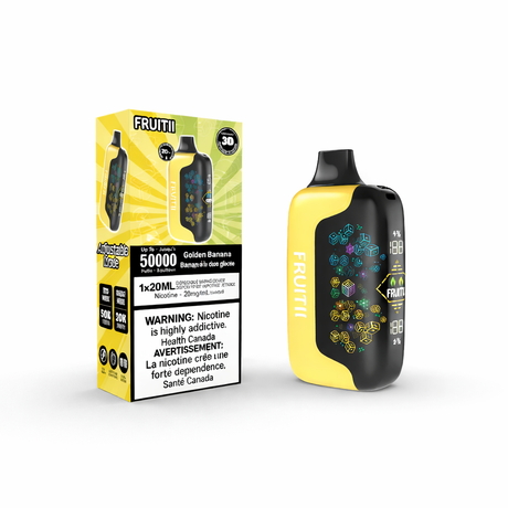 Fruitii 50K (50000) Disposable Vape - Golden Banana