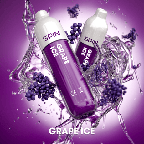 Spin 1500 Disposable Vape Grape Ice