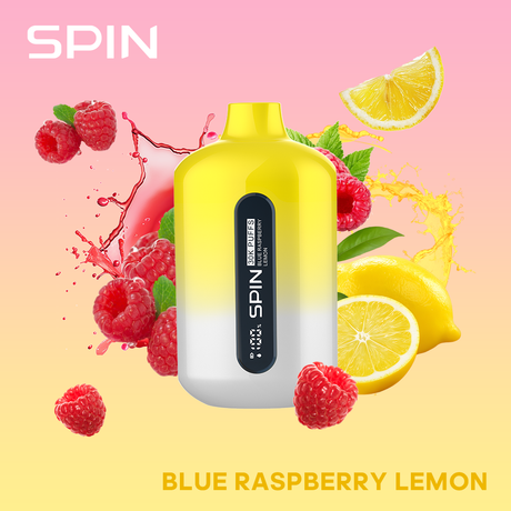 Spin 30K (30000) Disposable Vape Blue Raspberry Lemon