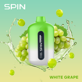 Spin 30K (30000) Disposable Vape White Grape