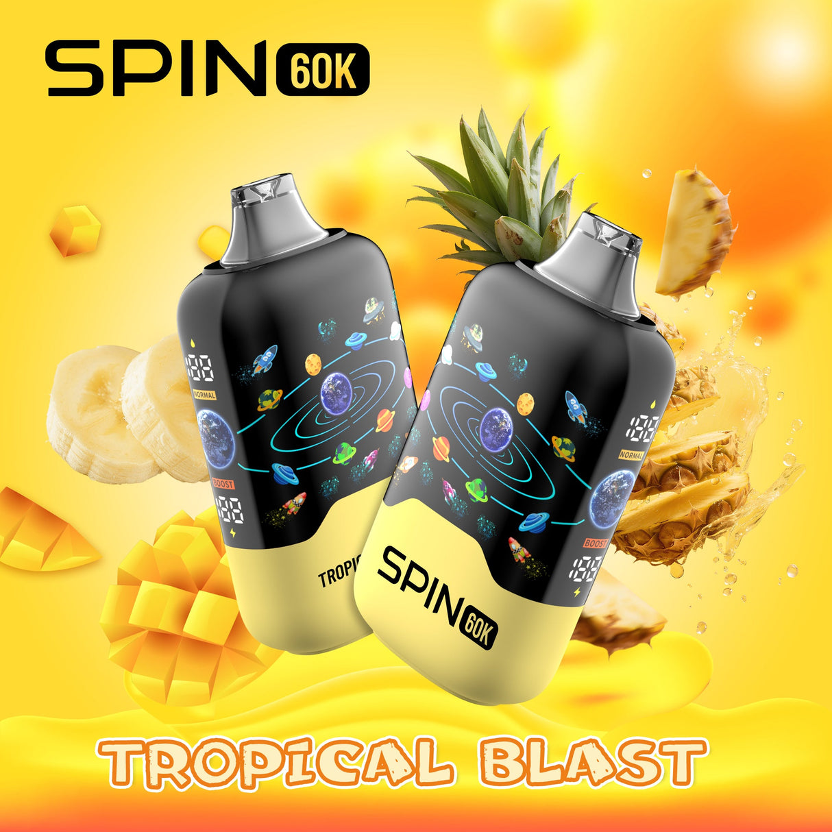 Spin 60K (60000) Disposable Vape Tropical Blast