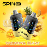 Spin 60K (60000) Disposable Vape Tropical Blast