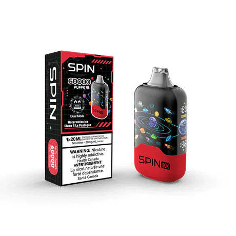 Spin 60K (60000) Disposable Vape Watermelon Ice