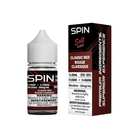 Spin Refresh E-Liquid Classic Red