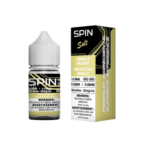 Spin Refresh E-Liquid Vanilla Delight