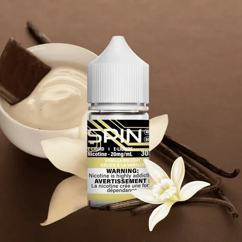 Spin Refresh E-Liquid Vanilla Delight