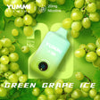Yummi 20k (20000) Disposable Vape Green Grape Ice(Super Cool)
