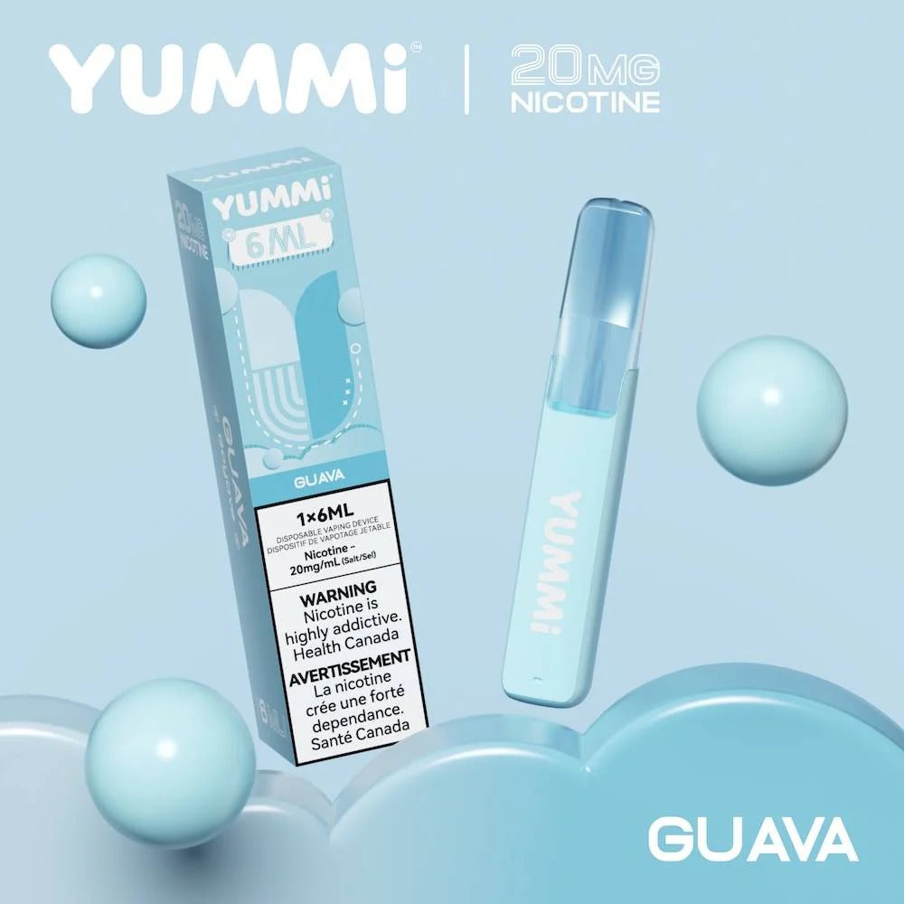 Yummi Dash 6ML Disposable Vape Guava (Super Cool)