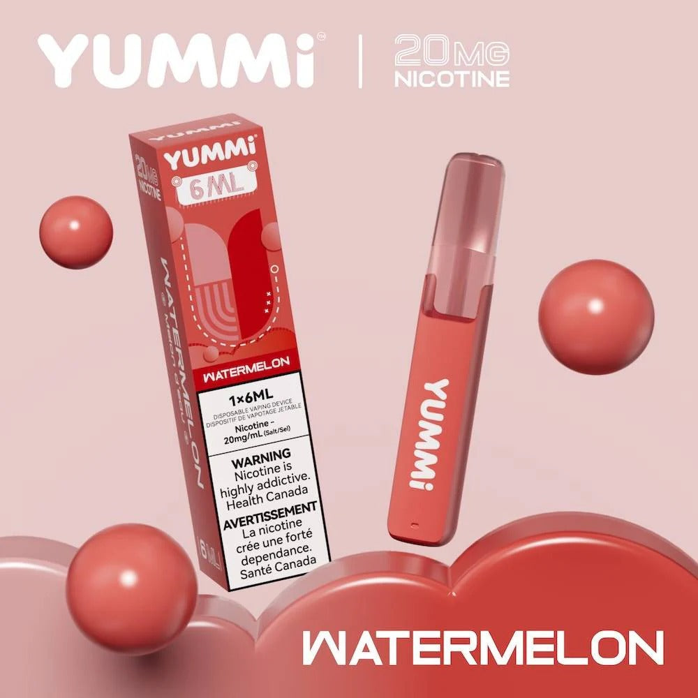 Yummi Dash 6ML Disposable Vape Watermelon (Super Cool)
